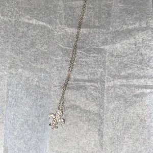 Saints logo necklace